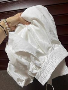 Stylish Slim Fit High Waist White Wide Leg Pants