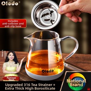 Olodo | Aesthetic Integrated Gongdao Cup with Strainer