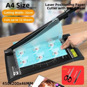 KW－TRIO | Laser Positioning A4 A3 Photo Manual Cutting Machine Mini Paper Cutter