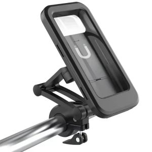 Universal Bike GPS 360° Swivel Adjustable Motorcycle Phone Holder Waterproof Bicycle Mobile Phone Holder Support Tools Amagi