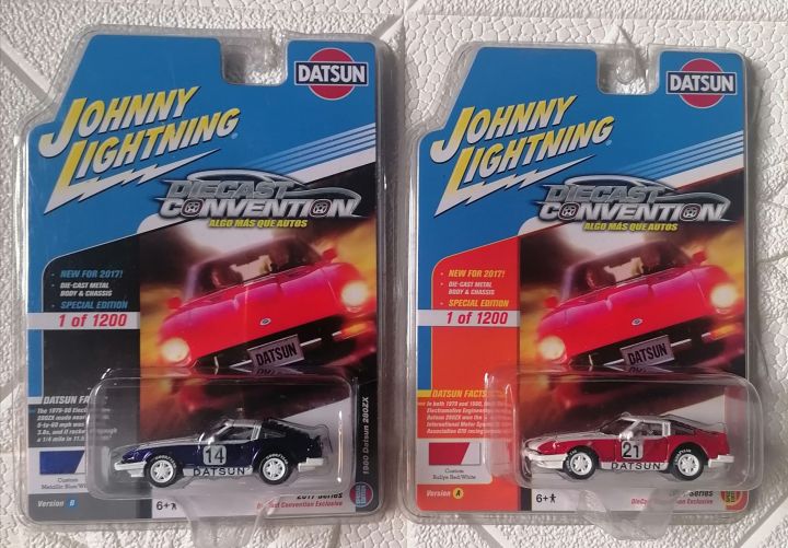 JOHNNY LIGHTNING #DATSUN #DIECAST CONVENTION #2017 SERIES #SPECIAL