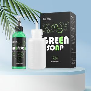 DQFART Super Concentrated Green Tattoo Soap 4Oz 120ml Bath Soap Tattoo Supplies For Tattoo Beginners Tattooing Body Tattoos