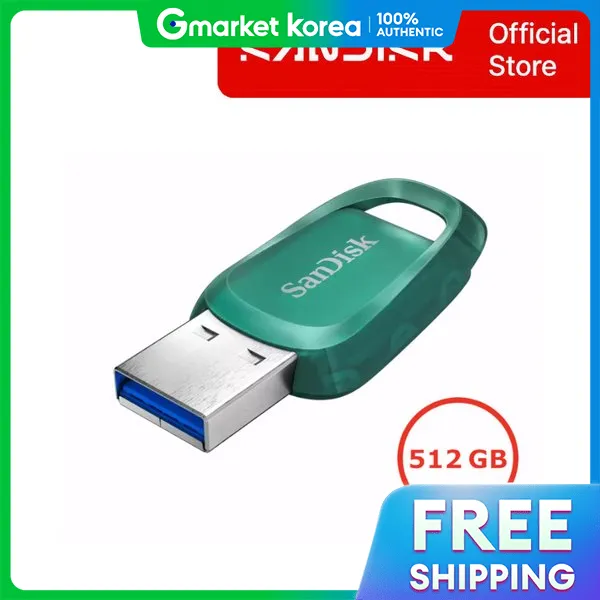 Sandisk | Sandisk Official Seller Ultra Eco 512Gb USB Flash Drive Cz96 (Sdcz96-512G-G46)