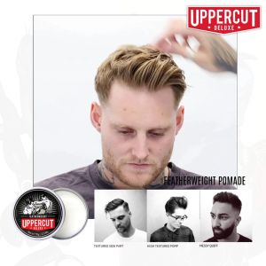 Uppercut Deluxe Featherweight Hair Pomade 70g 2.5 Ounces - Improved Formula