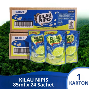 (1-DUS) KILAU NIPIS SABUN CUCI PIRING eceran 2000 isi 85ml x 24 sachet