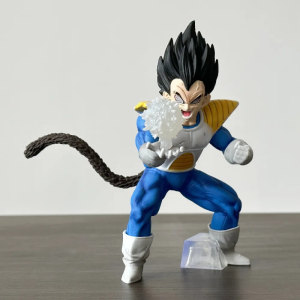 Bandai | 17CM Anime Dragon Ball Z Vegeta Figure Vegeta Statue with Artificial Moon PVC Action Figures Collection Model Toys Gifts