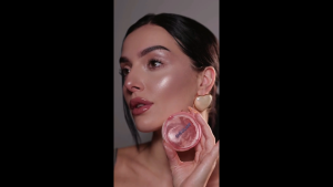 SHEGLAM Glowchi Bouncy Highlighter Palette Mochi Texture Shimmer No Fallout Glitter Pressed Powder Face Highlighter Contour Makeup Cosmetics