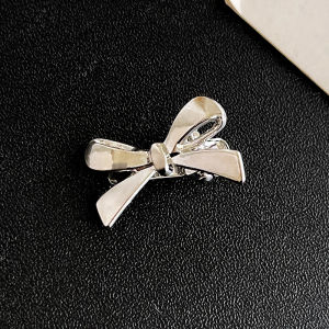 Mini Metal Small Bow Hair Clip