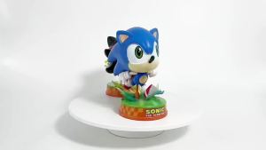 Bandai | 2 Cái/bộ Sonic Shadow Chibi Anime Nhân Vật Dễ Thương Để Bàn Tượng PVC 11Cm Sưu Tập Đồ Trang Trí Cho Người Hâm Mộ Trẻ Em Quà Tặng