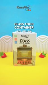 Kandila Baby Glass Food Container 200ml (2 pcs)