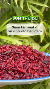 [Hàng mới về] Sơn thù du sấy khô 100g - Tấn Phát - Hỗ trợ cải thiện sức khoẻ