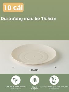 Dụng Cụ Ăn Chống Nhiệt Từ Vỏ Gạo Dạng Thực Phẩm