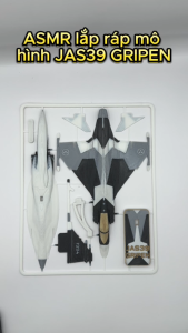 Mô hình kit lắp ráp máy bay tiêm kích Saab JAS 39 "Gripen"