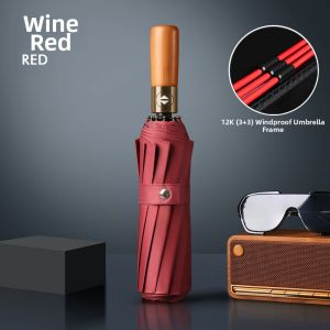 MUZHOUYU | Automatic Reinforced Waterproof Large Umbrella