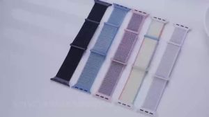 Nylon Strap for iWatch Ultra 3 2 Series 11 10 9 8 7 6 SE Adjustable Sport Bracelet Fits 46mm 45mm 44mm 42mm 41mm 40mm 49mm