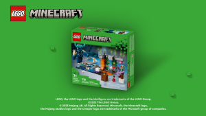 LEGO MINECRAFT 21274 Đồ Chơi Lắp Ráp Cuộc Chạm Trán Warden (238 chi tiết)