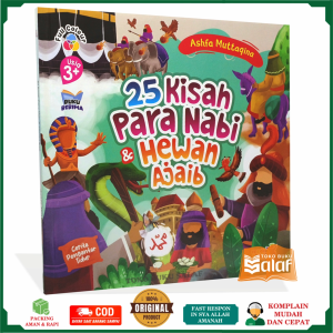 ZAMZAM 25 Kisah Para Nabi & Hewan Ajaib FULL COLOUR Buku Anak Cerita Pengantar Tidur Karya Ashfa Muttaqina