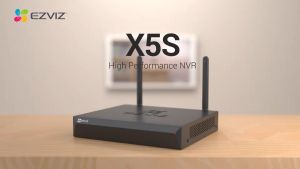 EZVIZ X5S Wireless/wired CCTV NVR (8/4 Channel) – ONVIF HDMI/VGA Output H.265 Up to 8TB HDD WiFi Camera