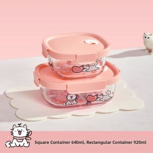 YYIEDERNG | Cute Microwave-safe Lunch Box