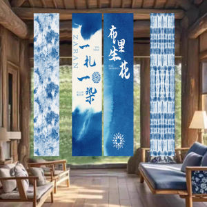 Bạt Treo Thắt Nút Phong Cách Dân Tộc Tứ Xuyên Bạt Trần Nhà Bạt Sân Vườn Bạt Trang Trí Lớp Mẫu Giáo Bạt Hình Chữ Nhật Dệt Dệt