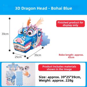 Chinese Dragon Dance Lion Head Craft Kit