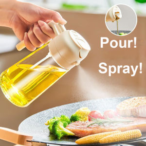 2in1 500ml plastic Oil Sprayer Oil Spray Bottle Oil Tank BBQ Kitchen Baking BBQ Picnic Kitchen Tools for Businesses