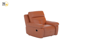 [SG Seller] TAYLOR COWHIDE LEATHER RECLINER SOFA 1 SEETER (MANUAL/POWER RECLINER AVAILABLE)