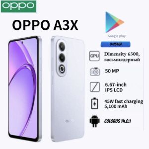 OPPO | 2026 Model Smartphone with 5100mAh Battery 45W Fast Charging 6.67-inch Ultra-Bright Display Dual SIM 5G Network Support