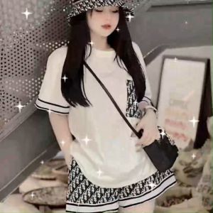 Casual Sets Terno for Women Korean  Summer Casual  Fashion Short-sleeved Shorts Loose Fit Sports Suit