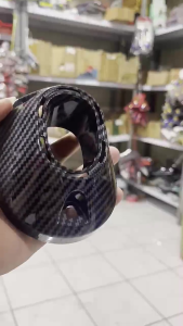 COVER CORONG KNALPOT ENDMUFLER VARIO160 PCX160/tutup moncong knalpot PCX 160 Vario 160 carbon