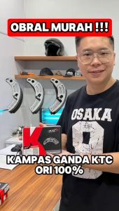 Kampas Ganda Kitaco KTC: Pilihan Terbaik Untuk Motor Mio Sporty, Karbu & Beat