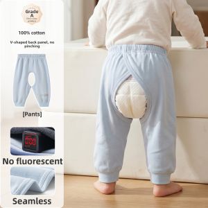 UCBABY | Spring and Autumn Baby Opening Crotch Pure Cotton Breathable Air Conditioned Room Long Pants