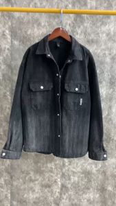 Áo Sơ Mi Nam chất liệu Jean Denim 100% Cotton Mẫu 2023 Tay dài Dáng xuông Hàng Quảng Châu cao cấp - SMJEANQC853