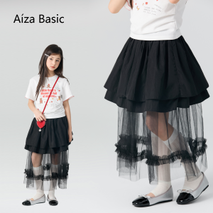Aiza basic | Chic Fun Patterned T-Shirt Short Sleeve