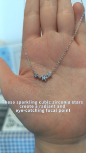 Moonrix S925 Sterling Silver Elodie Dainty Star Necklace