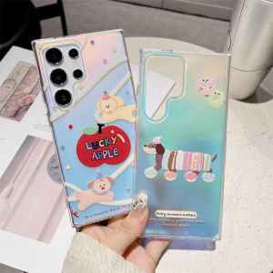Cute Little Dog Sausage Female Style Protective Phone Case for Samsung Series Anti-Fall Durable Cartoon Design by Shenzhenoubishi