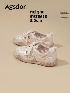 Agsdon | Breathable Lace-up Ballet Shoes
