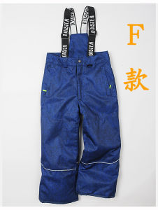 British Original Order Kids Ski Suit Particularly Thick Heattech Wind-Resistant Snow Township Harbin Winter Professional Clothes Pants