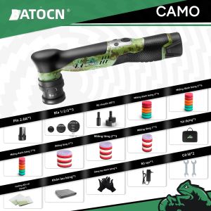 Máy Đánh Bóng Xe Hơi Không Dây Mini BATOCA S5 12V Máy Đánh Bóng Tự Động Không Dây Với Bộ Đế 1/2/3 Inch Dành Cho Việc Chăm Sóc Xe Hơi