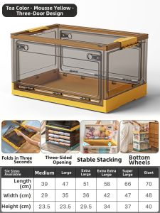 XINGYOU | Transparent Foldable Storage Box