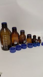 พร้อมส่งไนไทย สต๊อกแน่น ขวดเก็บสารเคมี ขวดเพาะเลี้ยงเนื้อเยื่อ ขวดฝาเกลียวสีน้ำเงิน ขวดมีเดีย  Media Bottle ขวดเก็บสาร ปากกว้าง ขนาด 25 250，500，1000 ml ขวดสีชา ขวดสีใส