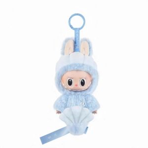Labubu Singapore Limited Merlion Fishtail THE MONSTERS Vinyl Plush Doll Pendant Keychain