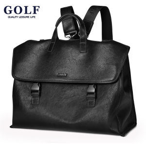 กระเป๋าเอกสารใส่แล็ปท็อป14นิ้วสำหรับผู้ชายกระเป๋ากระเป๋าเดินทางสำหรับธุรกิจหนัง PU ใส่แล็ปท็อปกระเป๋าเป้ใส่คอมพิวเตอร์ทันสมัย