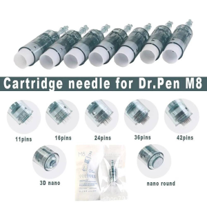 50PCS M8 Microneedling 12pin 36Pin Cartridges For Derma Roller Pen M8M7S Derma Pen Skin Care