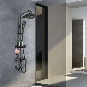 Vòi Sen Tắm Đứng Hàn Quốc Bộ vòi sen 3 trong 1 loại van xoáy chất liệu đồng đúc Thiết kế trang trọng bền kiểu nhà tắm châu âu. Hệ Thống Vòi Sen Điều Chỉnh Lưu Lượng Nước - Lazada