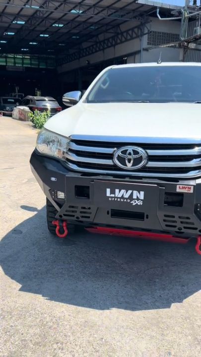 LWN4x4 กันชนหน้าออฟโรด รุ่น FB-014 เหล็กหนา พับเข้าเข้ารูปตัวรถ (กดเลือกรุ่นรถที่ตัวเลือก)