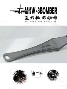 MHW-3BOMBER Elbow brush espresso machine cleaning brush แปรงทำความสะอาดเครื่องชงกาแฟ