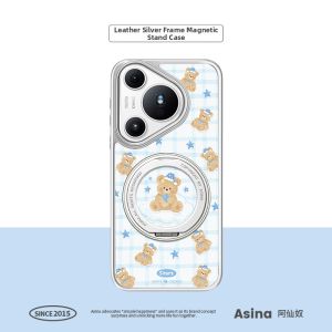 Asina | Magnetic Stand Mobile Case For Huawei Pura Series