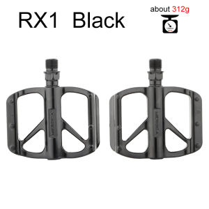 MEROCA MTB Pedals: Anti-Slip Metal Ultralight Quick-Release 3-Bearing Flat Footboard