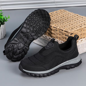 CHUNZULI | One-Piece Soft Sole Anti-Slip Comfortable Elderly Shoes for Spring and Autumn